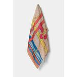 Svilena marama Guess FOULARD boja: narančasta, s uzorkom, AW5270 SIL12