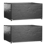 vidaXL Navlake za vrtni namještaj 2 kom 180 x 135 x 80 cm pravokutne
