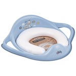 Tapecirana daska za WC Zebra plava