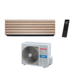 Toshiba Daiseikai 10 - 5.0 kW - eko - dizajn drva