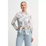 Guess Košulja W5GH03 WH4K2 Bijela Regular Fit