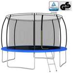 Set trampolina okrugli 366 x 80 cm 150 kg