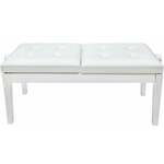 Pianonova HY-PJ022 Dupla klavirska stolica White Matt