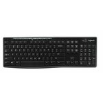 Logitech K270 tipkovnica, Wireless, Crna, Internacionalna podjela 920-003738