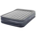 Intex Dura-Beam Deluxe Pillow Rest bračni krevet na napuhavanje, svijetlo siva