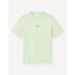 Celio Cotton T-shirt Jeword - Men's svijetlozelena