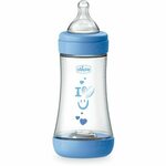Chicco Perfect 5 bočica za bebe 2 m+ Medium Flow Blue 240 ml