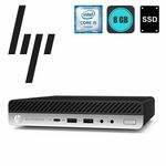 HP stolno računalo G5 EliteDesk 800, Intel Core i5-9500, 16GB RAM, 240GB SSD, rabljeno