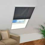 vidaXL Plisirani Zaslon Protiv Insekata za Prozore Aluminijski 60x80 cm