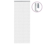 Lančani zastor za zaštitu od muha 80 x 212 cm aluminijski