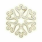 Forever Neon LED CHRISTMAS SNOWFLAKE white FLNE20