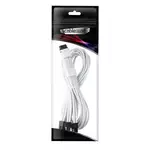 CableMod PRO ModMesh RT 12VHPWR PCIe Cable ASUS/Seasonic/Phanteks - 60cmn, white