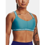 Under Armour Bra UA Crossback Low -BLU - Women tirkiz