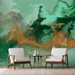 Samoljepljiva foto tapeta - Malachite Play 245x175