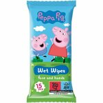 Peppa Pig Wet Wipes vlažne maramice za djecu 15 kom