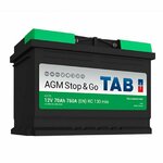 TAB AGM Stop & Go akumulator 12V 70Ah EN760A