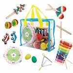EcoToys torba s glazbenim setom 14 instrumenata