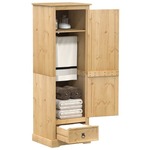 vidaXL Ormar Corona 55 x 50 x 170 cm od masivne borovine