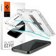 Spigen Glass tR EZ Fit, zaštitno staklo za ekran telefona, 2 kom + okvir za instalaciju - iPhone 14 Pro (AGL05214)