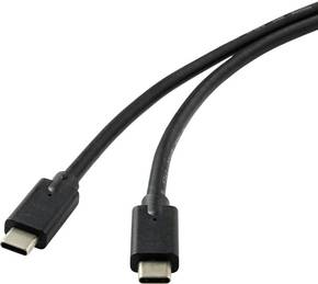 Renkforce USB 3.2 (Gen 2x2) priključni kabel [1x USB-C ™ utikač - 1x USB-C ™ utikač] 2