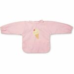 Saro Baby Waterproof Bib with Sleeves podbradnik Ice Cream 1 kom
