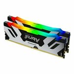 Memorija PC-51200, 96GB, KINGSTON FURY Renegade Silver RGB KF564C32RSAK2-96, DDR5 6400MHz, kit 2x48GB KF564C32RSAK2-96