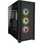 Corsair iCUE 5000X RGB Black kućište, midi, bez napajanja, ATX, mATX, EATX