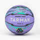 Lopta za košarku Resist 500 veličina 6 ljubičasto-tirkizna