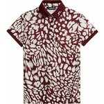 J.Lindeberg Tour Tech Print Glitch Leo Lime M Polo majica