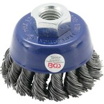 BGS četka žičana za brusilicu lončasta 65mm upletena žica pro+ 3980