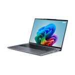 Laptop ACER Swift GO, NX.KYXEX.009, Snapdragon X1P-42100, 16GB, 1TB SSD, Adreno GPU, 14.5incha IPS, Windows11H, sivi