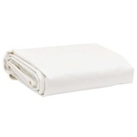 vidaXL Cerada bijela Ø 4 m 600 g/m²