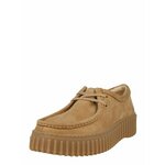 CLARKS Cipele na vezanje 'Torhill Bee' boja devine dlake (camel) 11641156