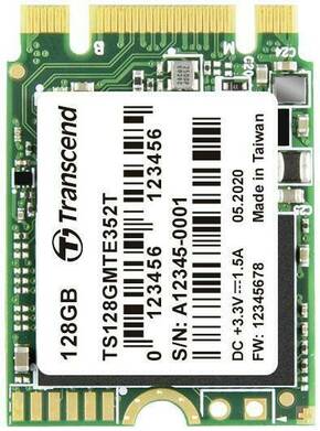 Transcend MTE352T 128 GB unutarnji M.2 PCIe NVMe SSD 2230 PCIe nvme 3.0 x2 #####Industrial TS128GMTE352T
