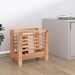 vidaXL Stalak za časopise 40 x 26,5 x 38,5 cm od masivnog drva oraha