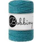 Bobbiny 3PLY Macrame Rope 1,5 mm Teal Konac