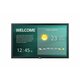 LG 22SM3G-B znakovni zaslon Digitalni reklamni ravni zaslon 54,6 cm (21.5") IPS Wi-Fi 250 cd/m² Full HD Crno Ugrađeni procesor 16/7