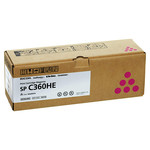 RICOH 408186, originalan toner , purpurni, 5000 stranica