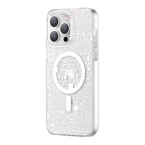 Kingxbar PQY Geek MagSafe Apple iPhone 14 Pro Max silver