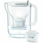 Brita vrč za filtriranje vode Style XL LED 3,6 l - siva