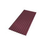 PVC ploča Gutta Guttapral Evo valovita ploča crvena 2000X950 mm