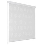 vidaXL Rolo zastor za tuš 160 x 240 cm s uzorkom morskih zvijezda