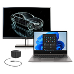 HP ZBook Studio 15 G5 + HP Z24n G2 24'' monitor + Docking Station