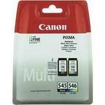 Canon 8287B006 PG-545/CL-546 Value Pack Ink Black/Cyan/Magenta/Yellow 180 p.