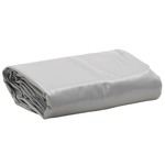 vidaXL Cerada siva Ø 2 m 650 g/m²