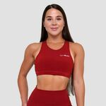 GymBeam Sportski grudnjak Ignite Dark Red M