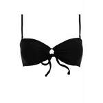 DEFACTO Fall in Love Regular Fit Bikini Top crna