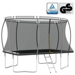 vidaXL Set trampolina pravokutni 335 x 244 x 90 cm 150 kg