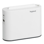 Legrand razvodnik- 2 utičnice + punjač za pametni telefon, USB-A i USB-C, (15W max.) bijeli
