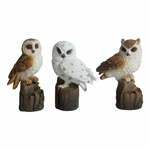 Vrtni kipići u setu 3 kom od polyresina Owl – Esschert Design